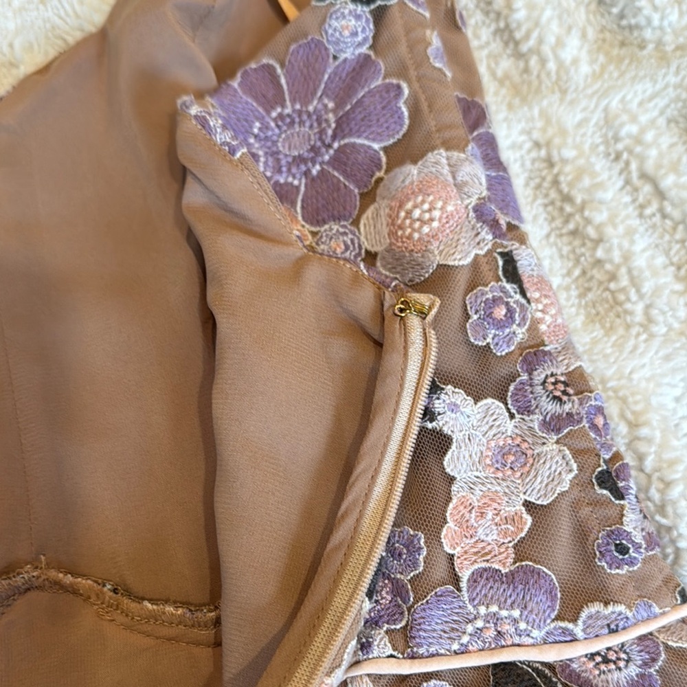For Love And Lemons Strapless Floral Dress - Picture 8 of 14